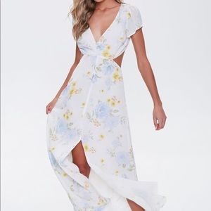 Forever 21 Cut-out Maxi Dress